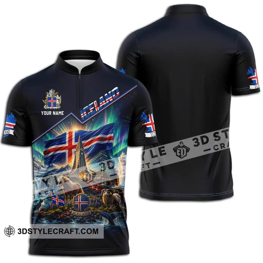 Unisex Shirt - Custom Iceland Shirt style option 2
