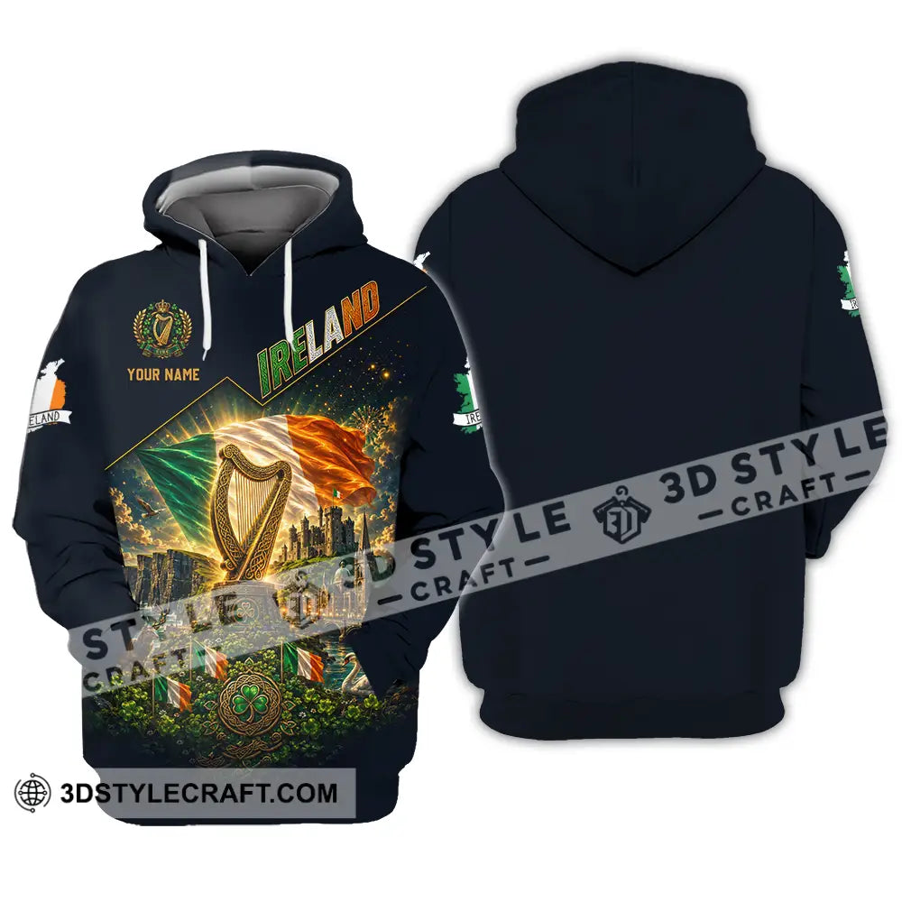 Unisex Shirt - Custom Ireland Shirt - Hoodie / S - T-shirt