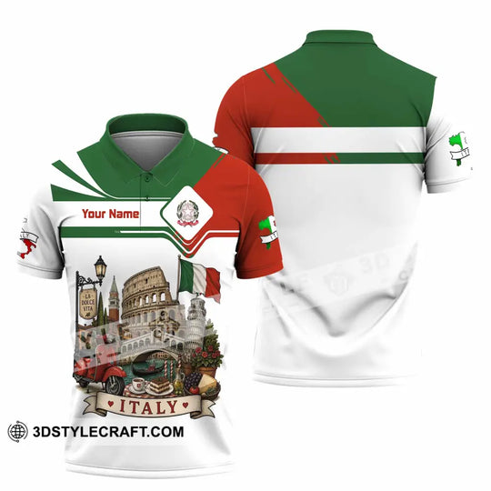 Unisex Shirt - Custom Italy Shirt style option 3