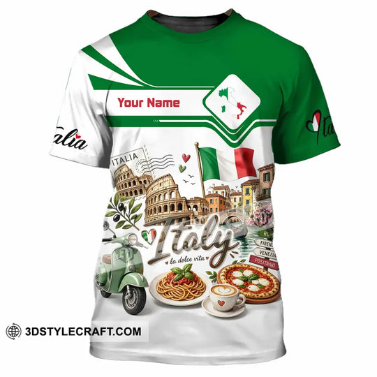 Unisex Shirt - Custom Italy Shirt style option 4