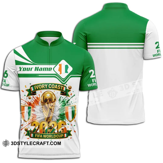 Unisex Shirt - Custom Ivory Coast Shirt style option 2