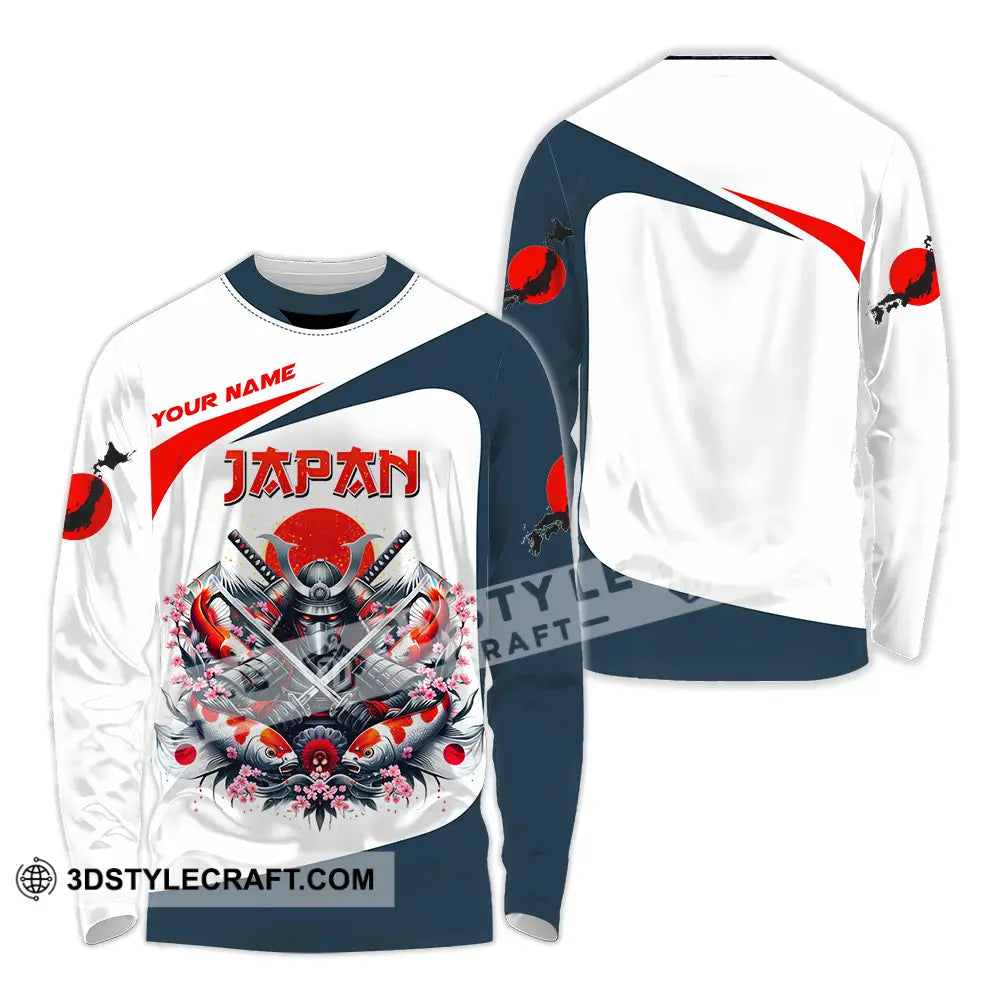 Unisex Shirt - Custom Japan 3D Shirt Long Sleeve Shirt / S T-shirt