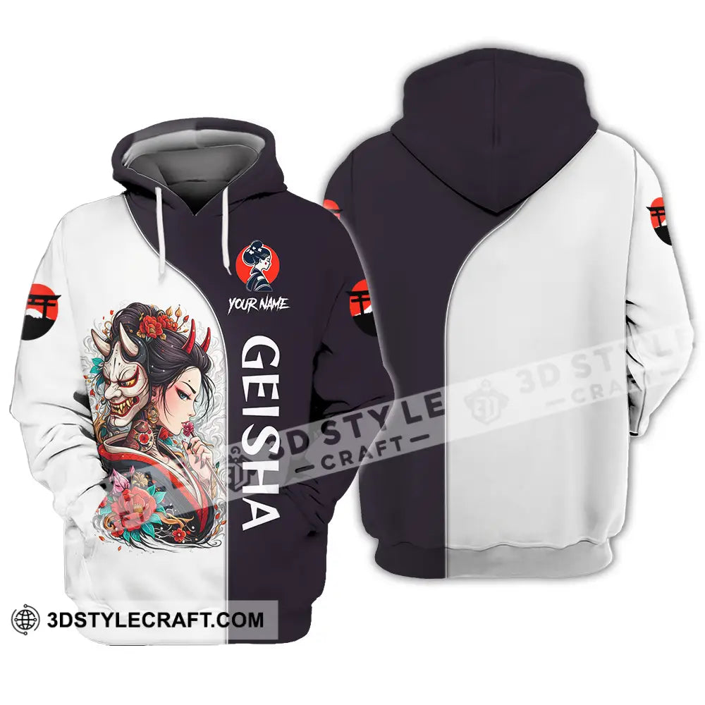 Unisex Shirt - Custom Japan Geisha3D Shirt Hoodie / S T-shirt