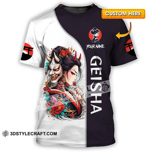 Unisex Shirt - Custom Japan Geisha3D Shirt T-shirt