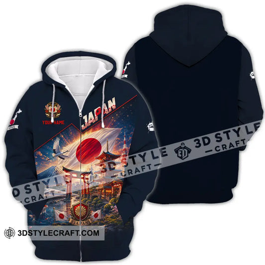 Unisex Shirt - Custom Japan Shirt - Zipper Hoodie / S - T-shirt