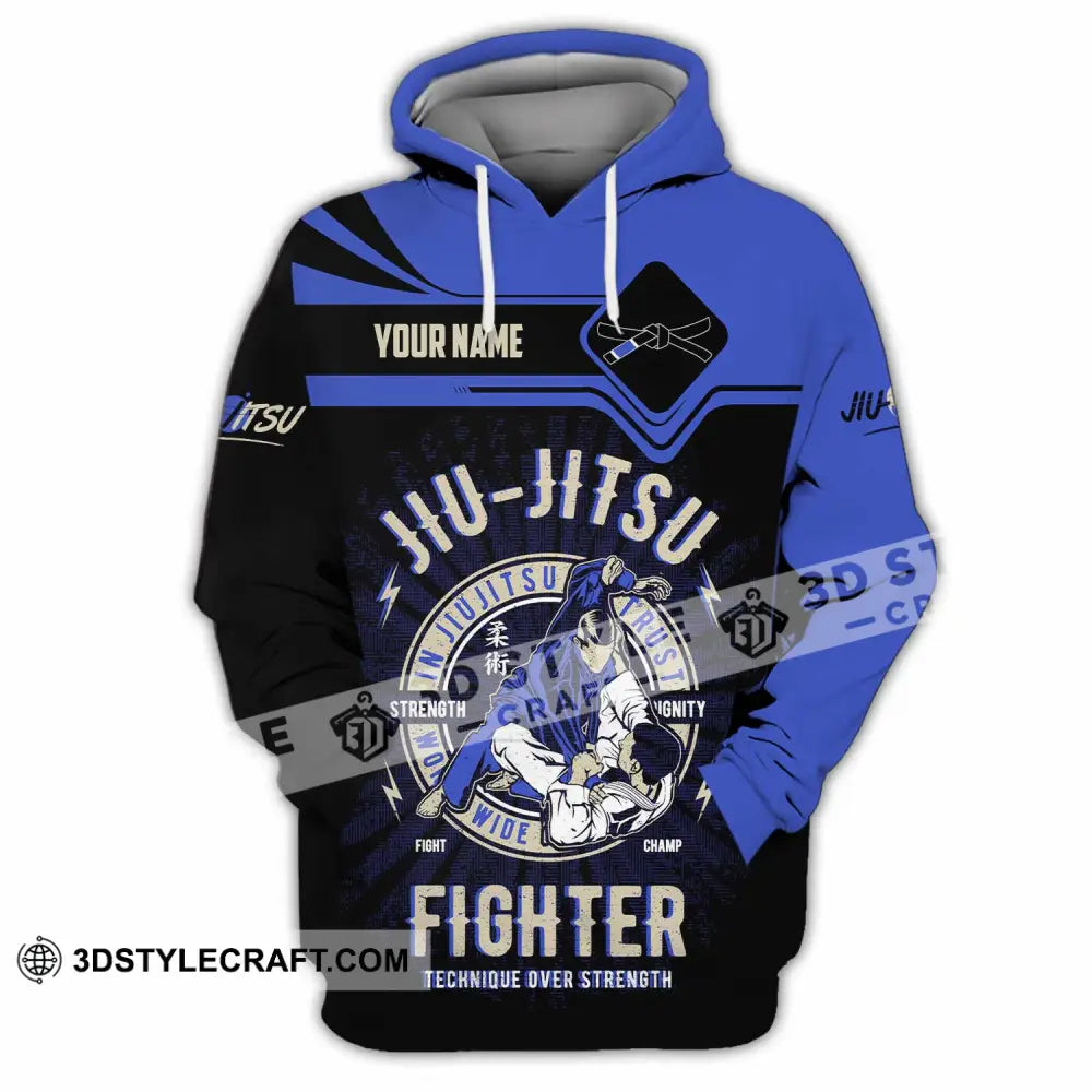 Unisex Shirt - Custom Jiu Jitsu 3D Shirt - Hoodie / S - T-shirt