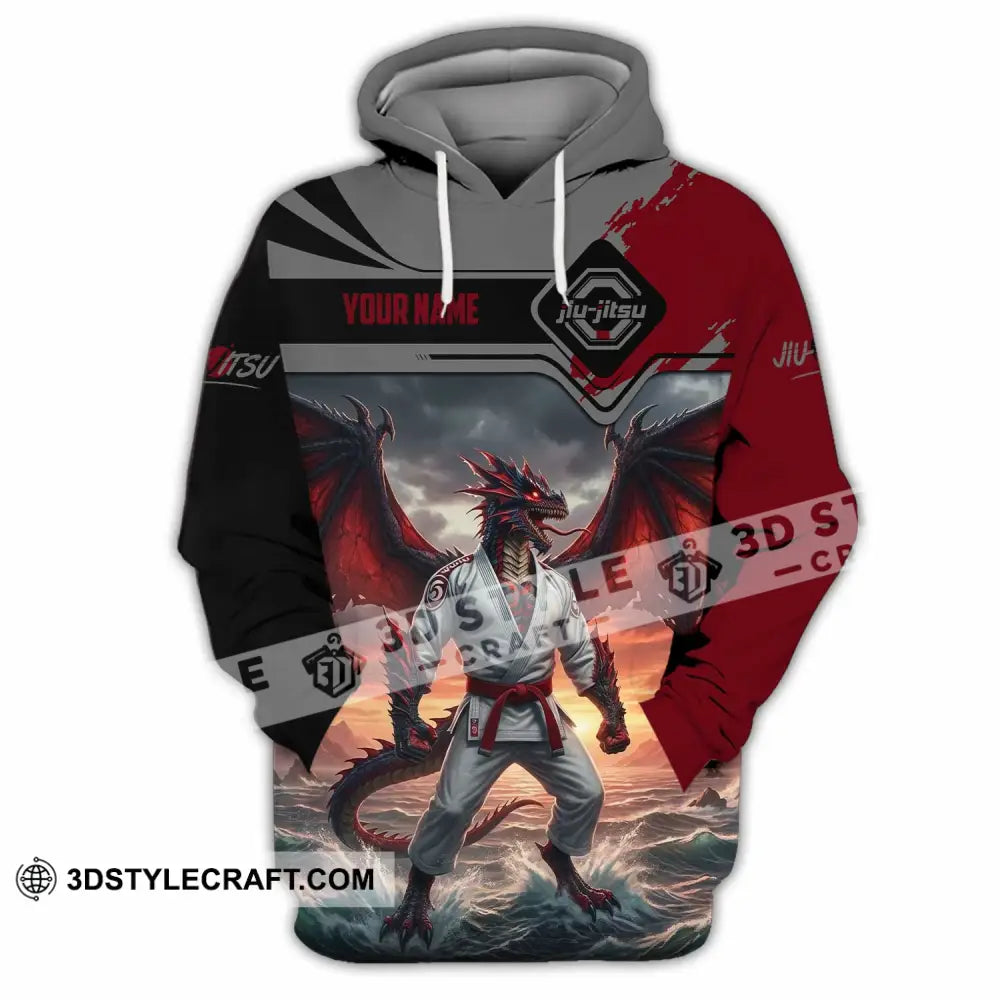 Unisex Shirt - Custom Jiu Jitsu 3D Shirt Hoodie / S T-shirt