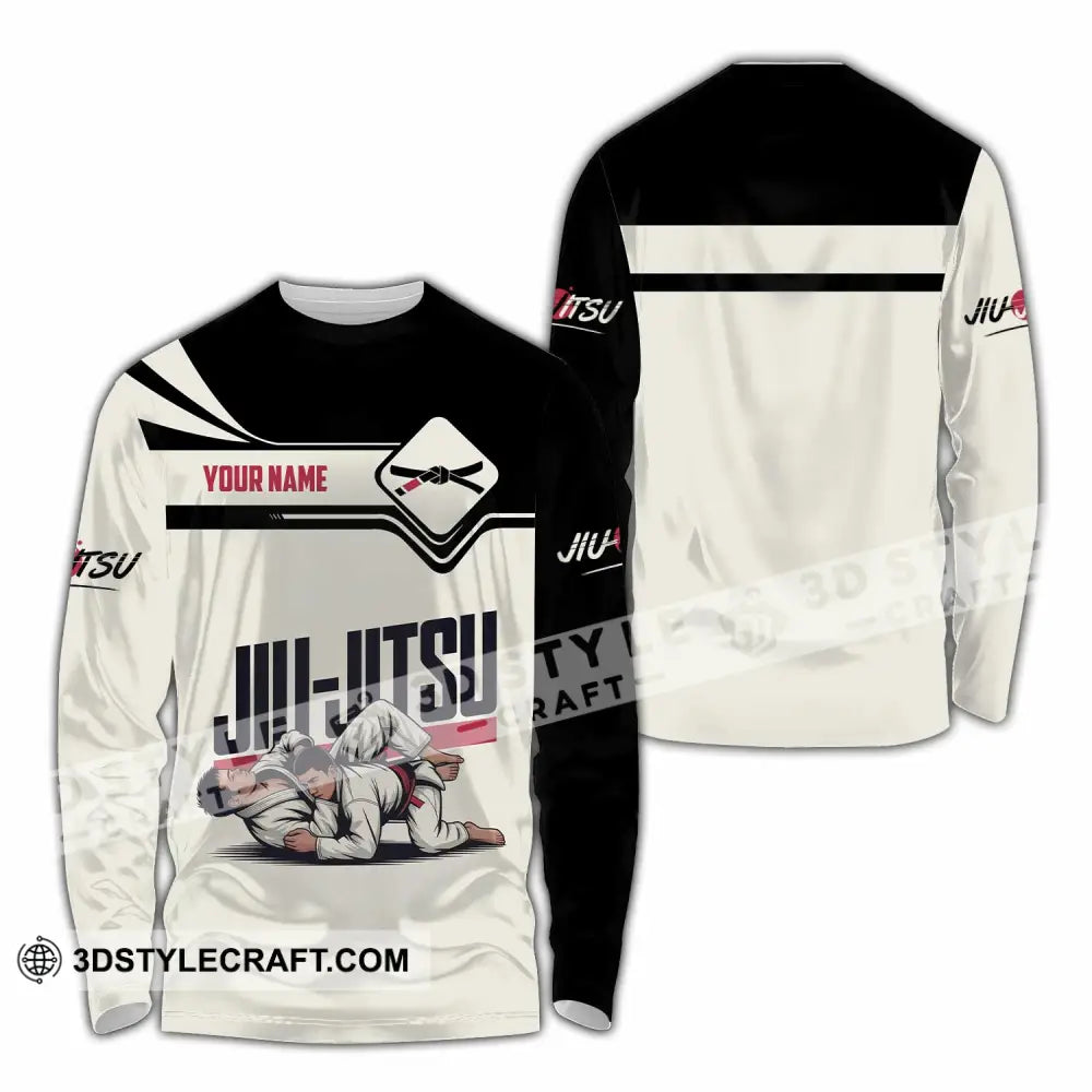 Unisex Shirt - Custom Jiu Jitsu 3D Shirt - Long Sleeve Shirt / S - T-shirt