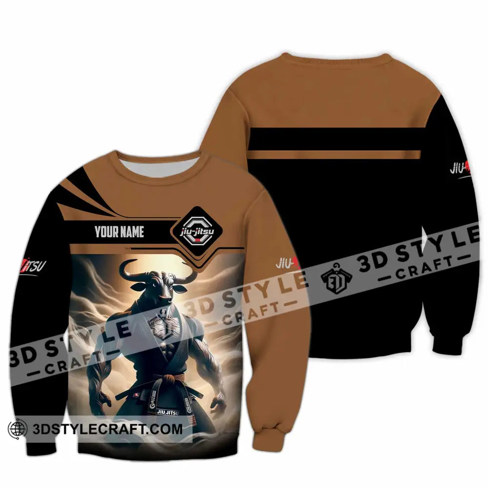 Unisex Shirt - Custom Jiu Jitsu 3D Shirt Long Sleeve / S T-shirt