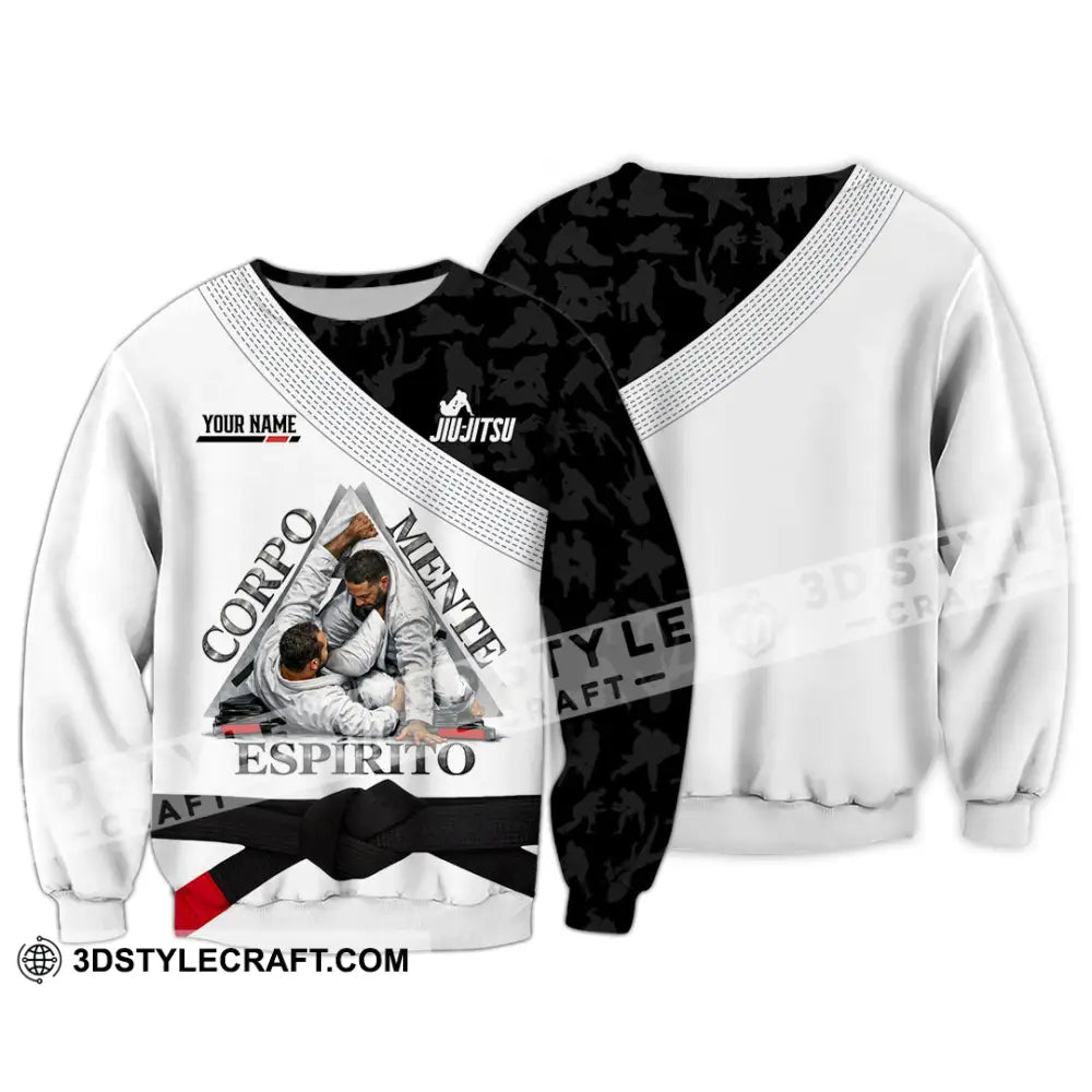 Unisex Shirt - Custom Jiu Jitsu 3D Shirt Long Sleeve / S T-shirt