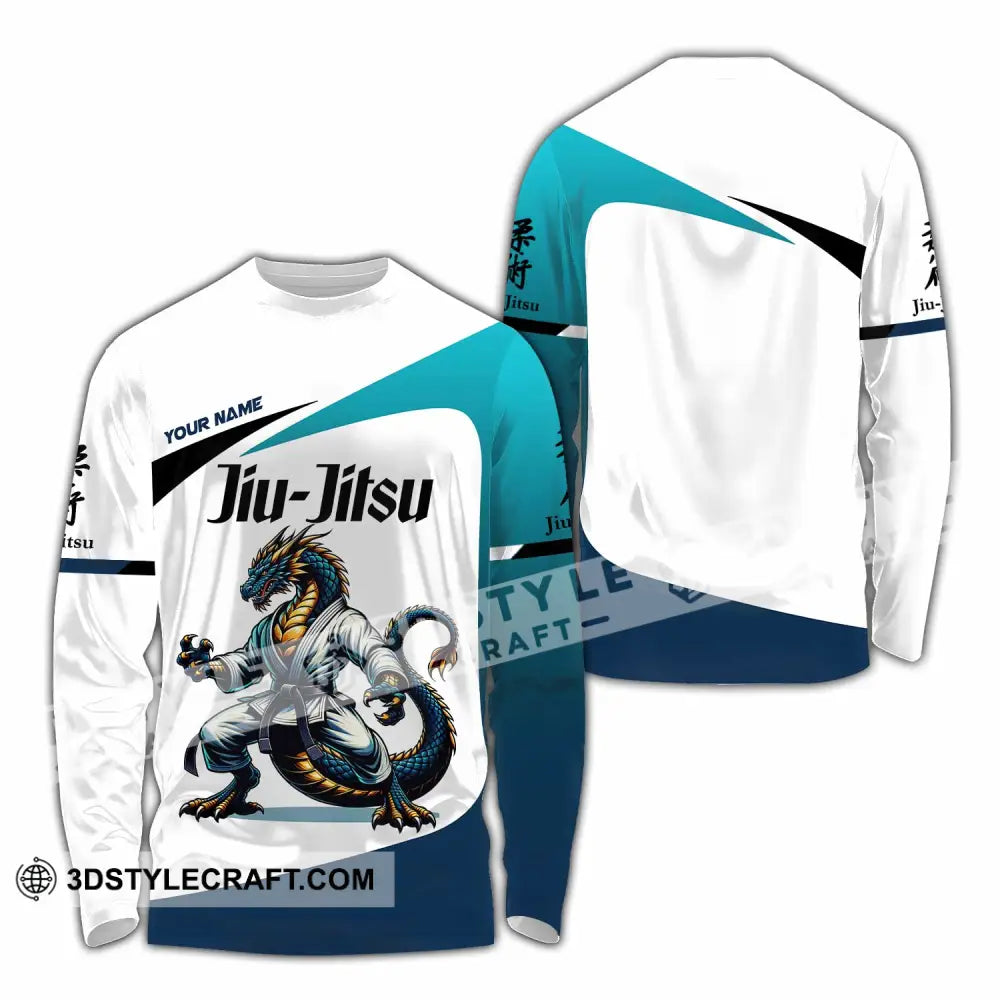 Unisex Shirt - Custom Jiu Jitsu 3D Shirt Long Sleeve Shirt / S T-shirt