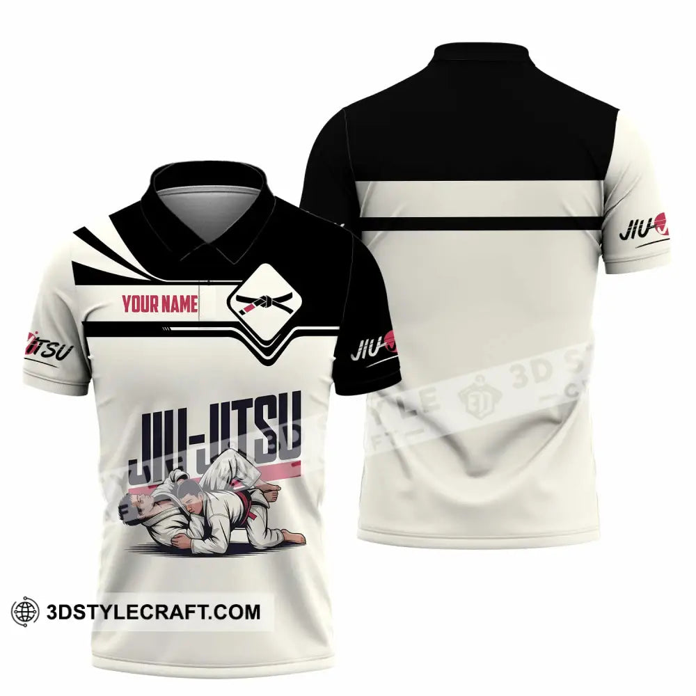 Unisex Shirt - Custom Jiu Jitsu 3D Shirt - Polo Shirt / S - T-shirt