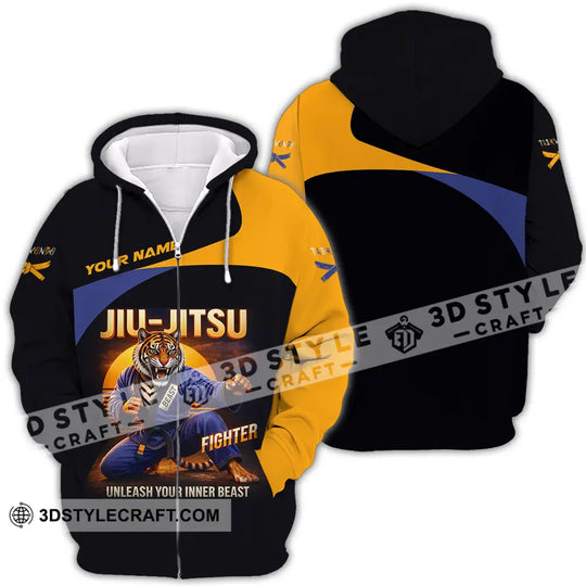 Unisex Shirt - Custom Jiu Jitsu 3D Shirt style option 4
