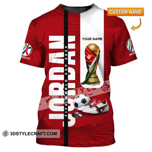 Unisex Shirt - Custom Jordan World Cup 2026 3D Shirt T-shirt