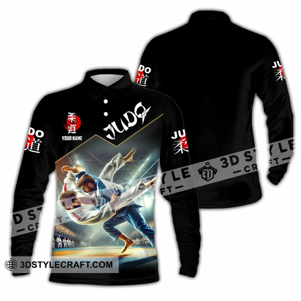 Unisex Shirt - Custom Judo Shirt Long Sleeve Polo / S T-shirt