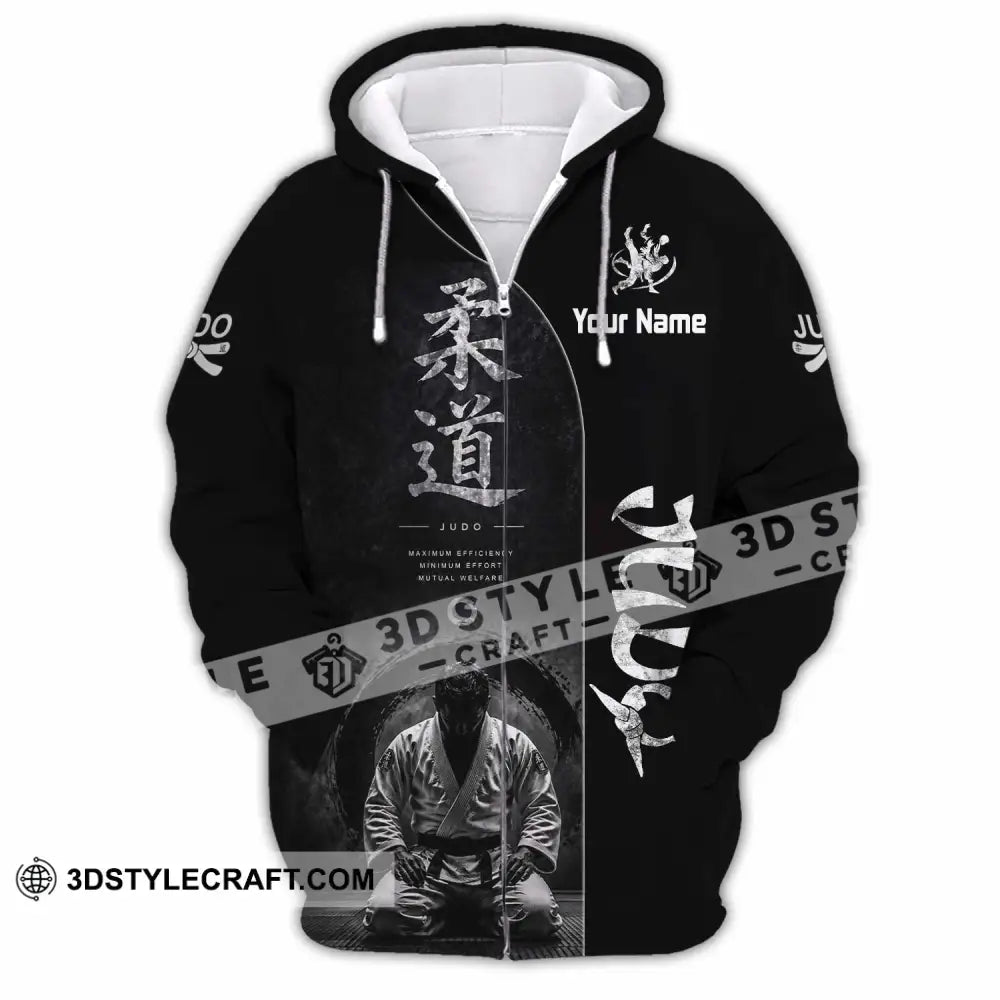 Unisex Shirt - Custom Judo Shirt - Zipper Hoodie / S - T-shirt