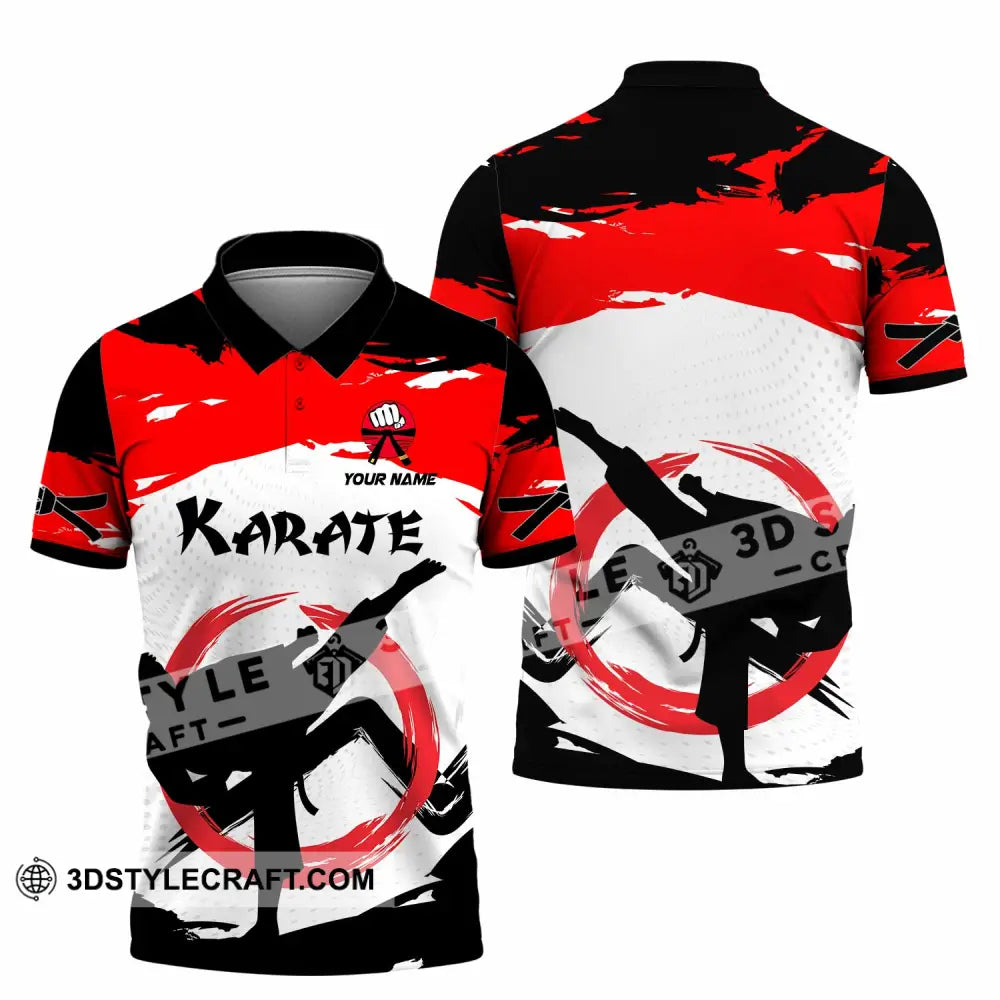 Unisex Shirt - Custom Karate 3D Shirt Polo Shirt / S T-shirt