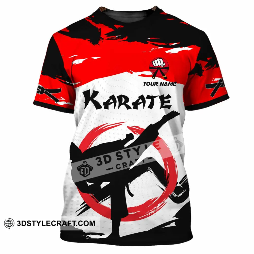 Unisex Shirt - Custom Karate 3D Shirt T-Shirt / S T-shirt