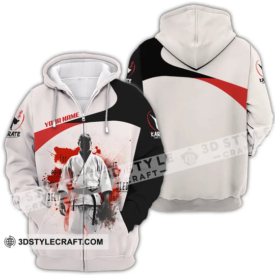 Unisex Shirt - Custom Karate Player Shirt style option 4