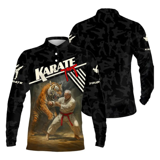 Unisex Shirt - Custom Karate Sport Shirt style option 3