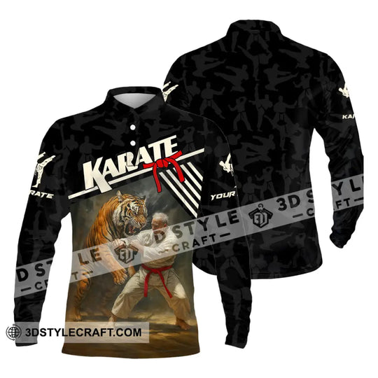 Unisex Shirt - Custom Karate Sport Shirt style option 3