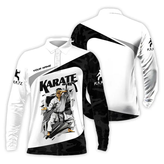 Unisex Shirt - Custom Karate Sport Shirt style option 3