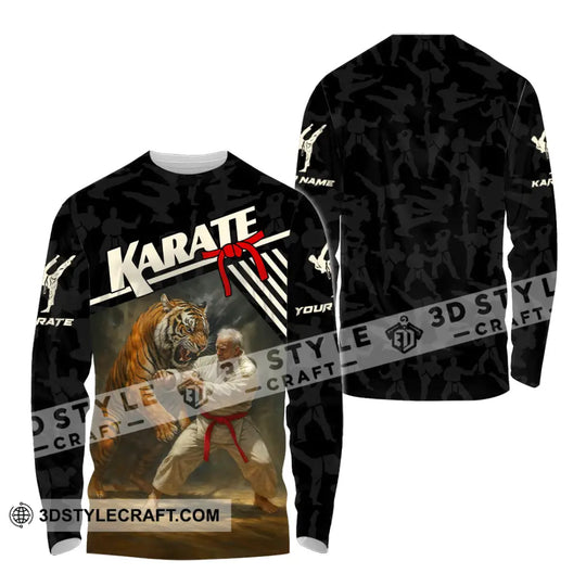 Unisex Shirt - Custom Karate Sport Shirt style option 4