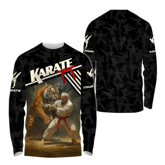 Unisex Shirt - Custom Karate Sport Shirt style option 4