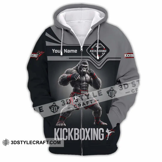Unisex Shirt - Custom Kickboxing Shirt style option 3