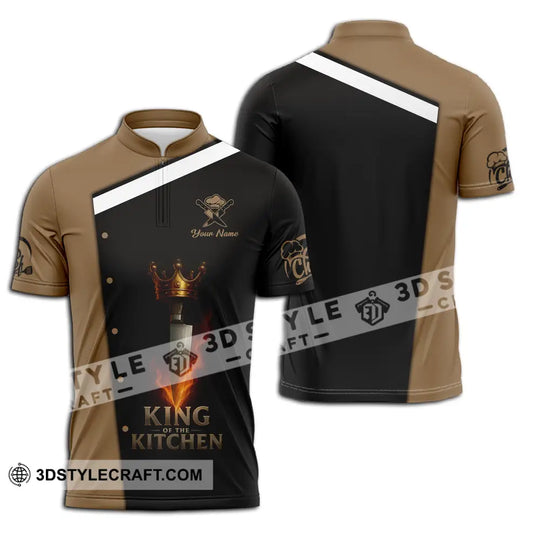 Unisex Shirt - Custom King Of Kitchen Chef Shirt style option 2
