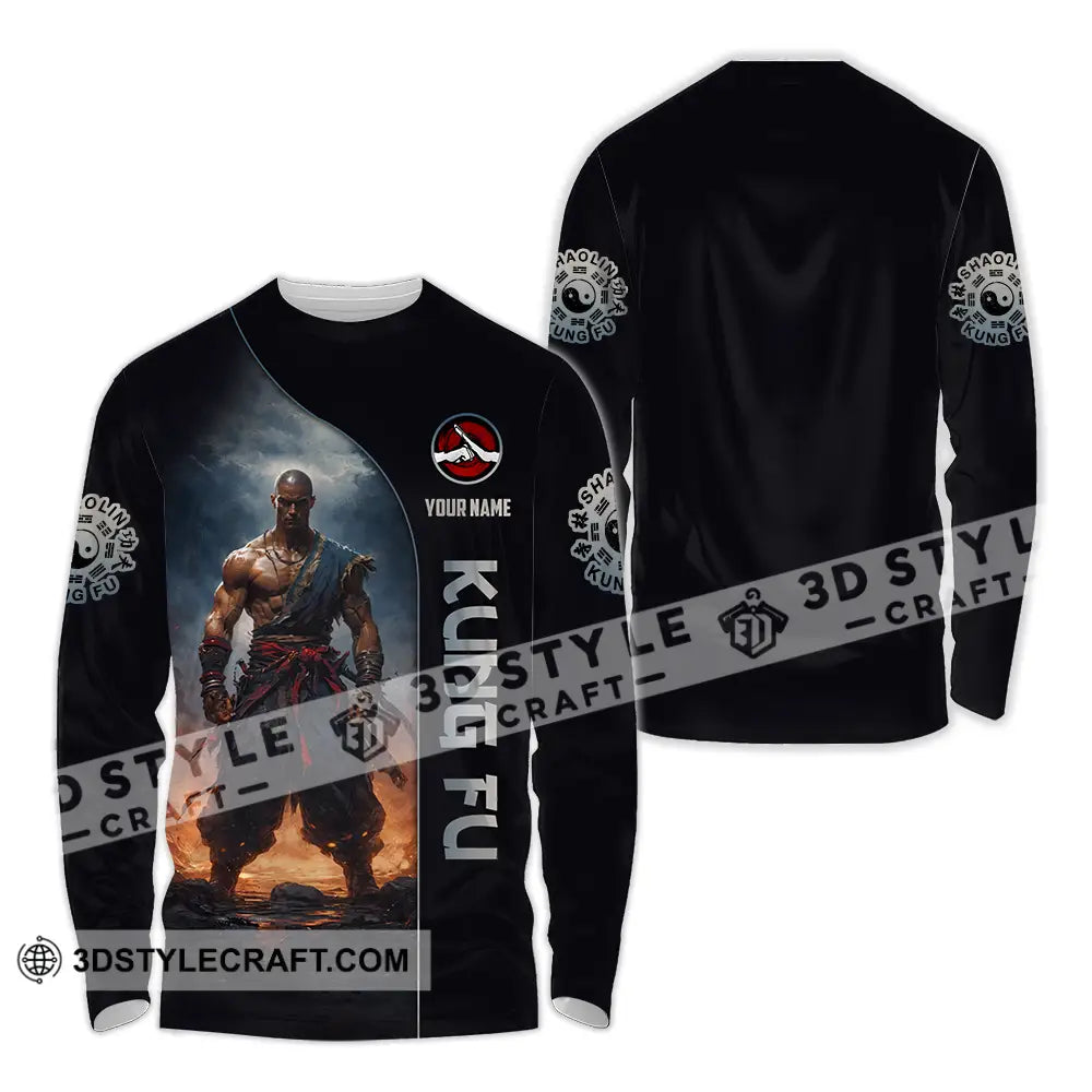 Unisex Shirt - Custom Kung Fu 3D Shirt Long Sleeve Shirt / S T-shirt