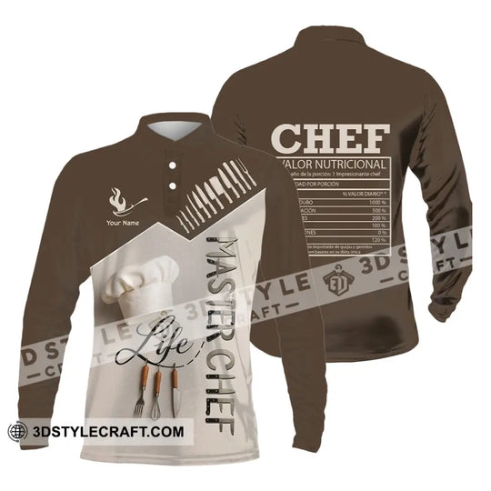 Unisex Shirt - Custom Life Of Master Chef Valor Nutricional Shirt style option 3