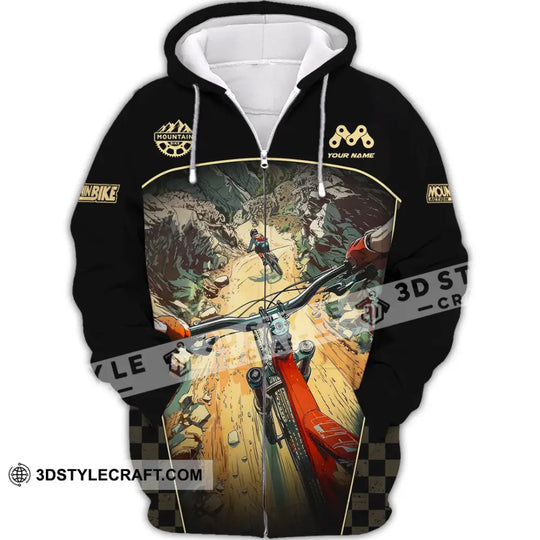 Unisex Shirt - Custom Live To Ride Mountain Bike Shirt style option 2