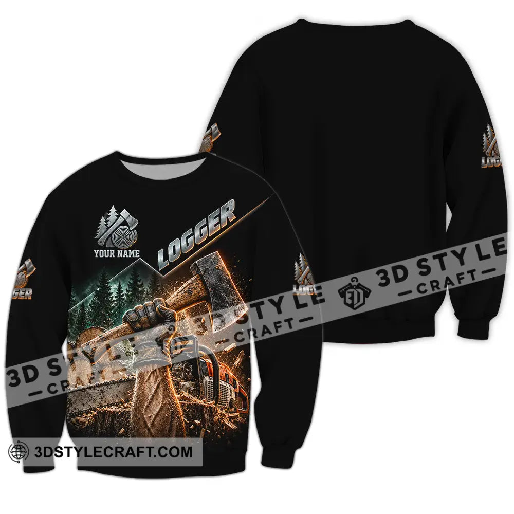 Unisex Shirt - Custom Logger Shirt - Long Sleeve / S - T-shirt