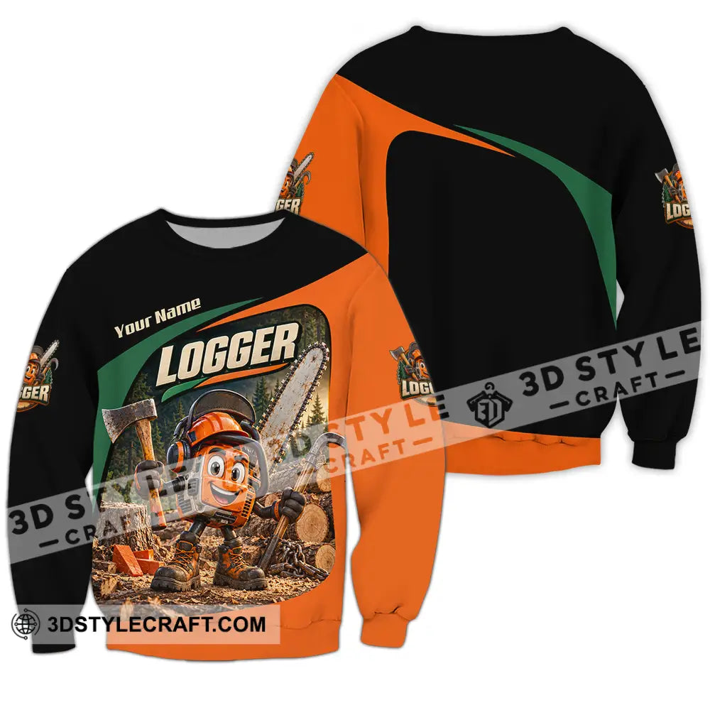 Unisex Shirt - Custom Logger Shirt - Long Sleeve / S - T-shirt
