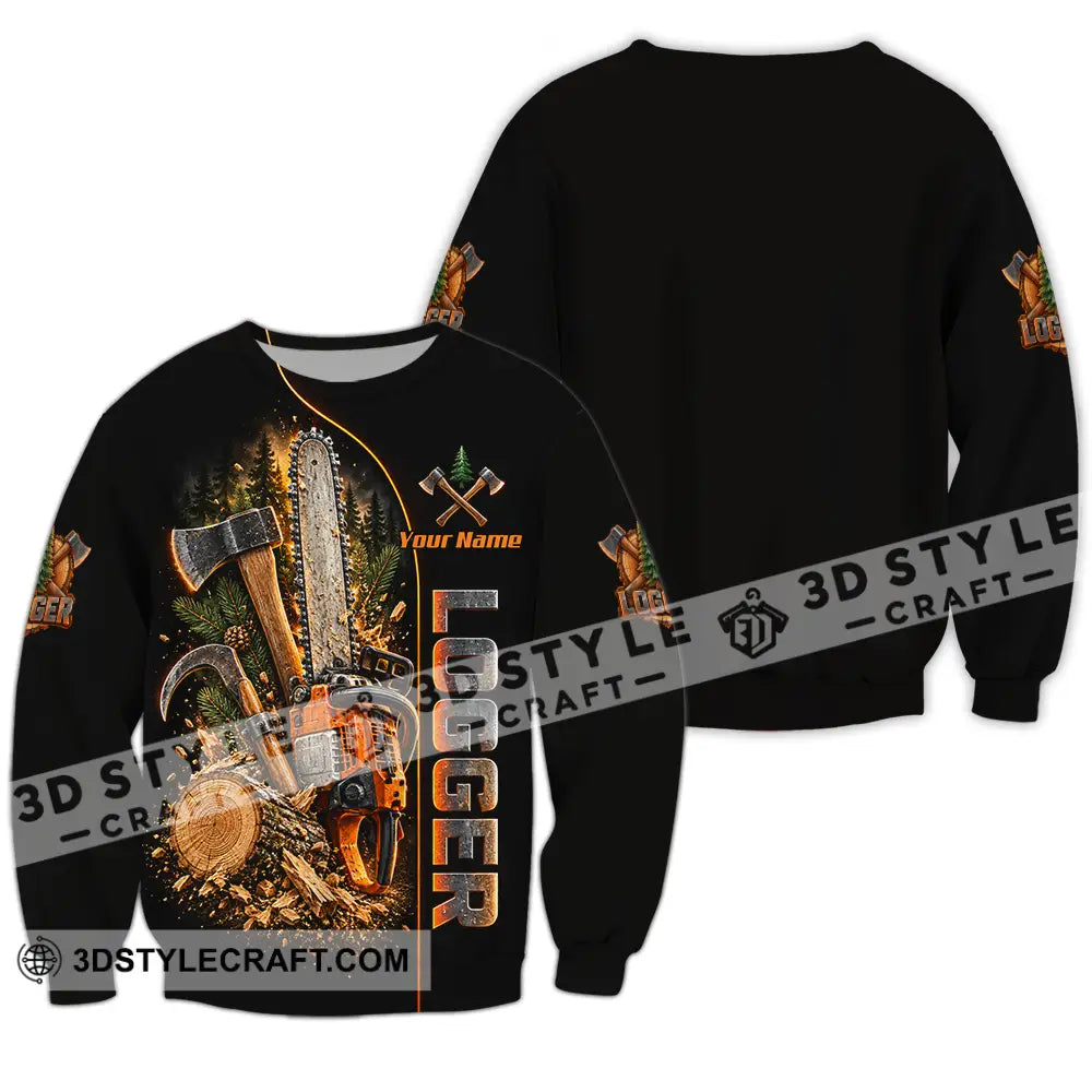 Unisex Shirt - Custom Logger Shirt - Long Sleeve / S - T-shirt