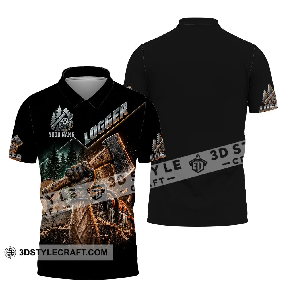Unisex Shirt - Custom Logger Shirt - Polo Shirt / S - T-shirt