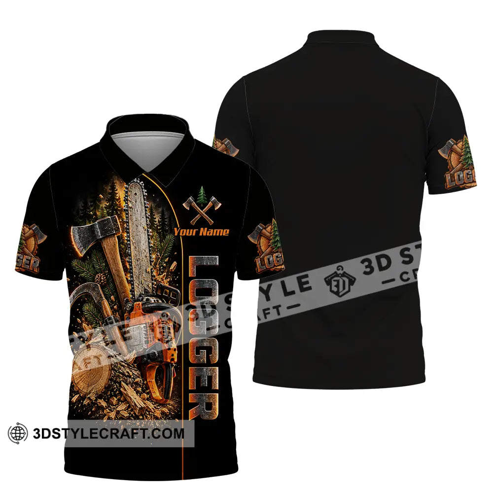 Unisex Shirt - Custom Logger Shirt - Polo Shirt / S - T-shirt