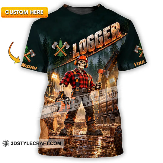 Unisex Shirt - Custom Logger Shirt style option 1
