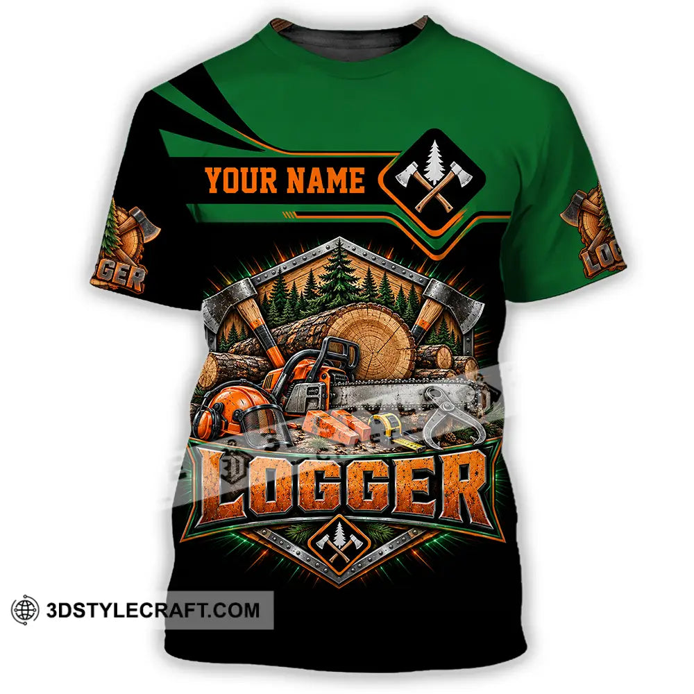 Unisex Shirt - Custom Logger Shirt - T-Shirt / S - T-shirt