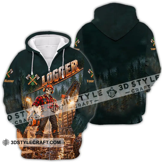 Unisex Shirt - Custom Logger Shirt style option 4