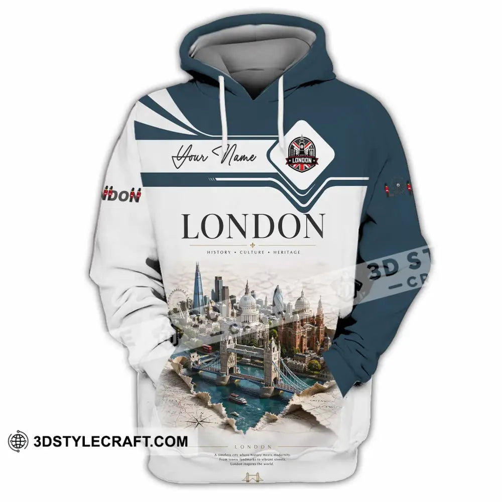 Unisex Shirt - Custom London Shirt - Hoodie / S - T-shirt