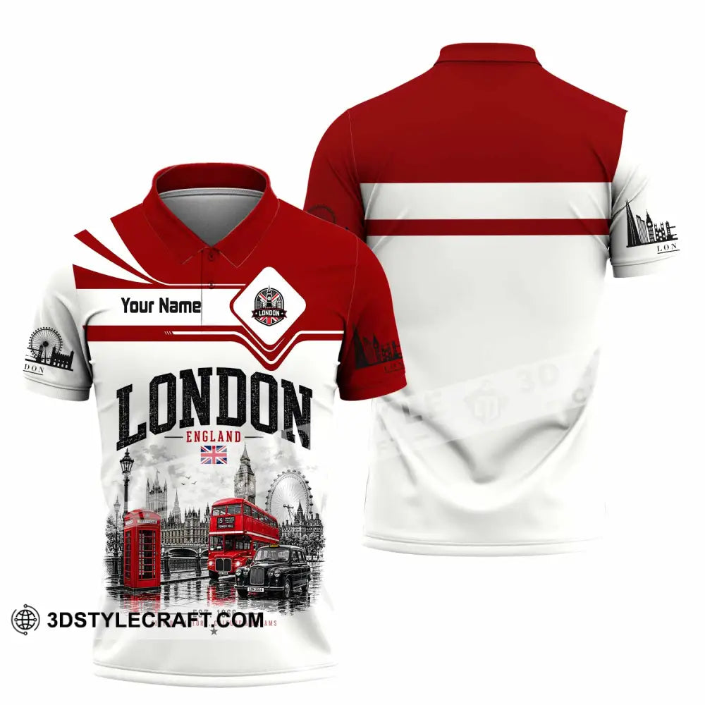 Unisex Shirt - Custom London Shirt - Polo Shirt / S - T-shirt