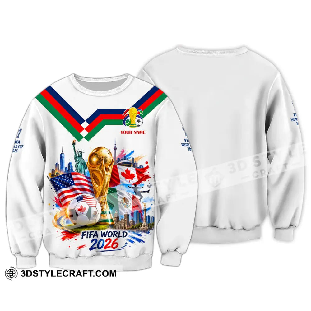 Unisex Shirt - Custom World Cup 2026 Shirt - Long Sleeve / S - T-shirt
