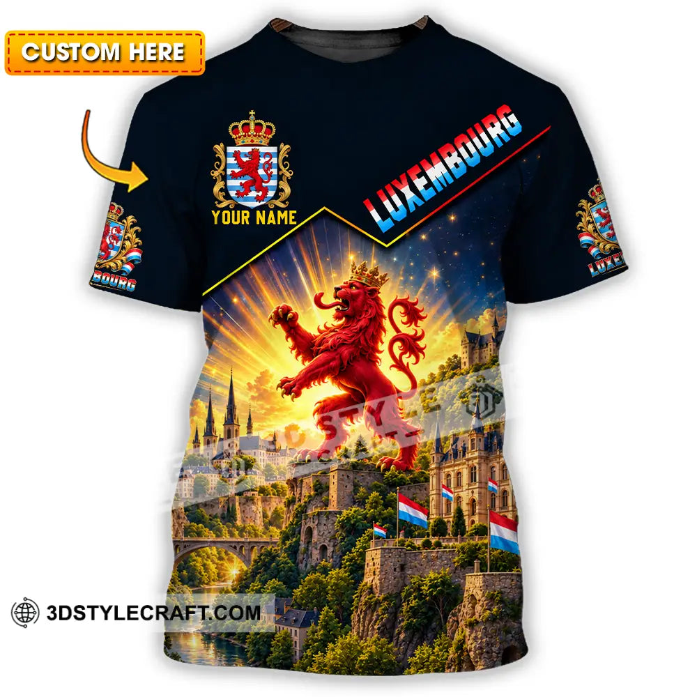 Unisex Shirt - Custom Luxembourg Shirt - T-shirt