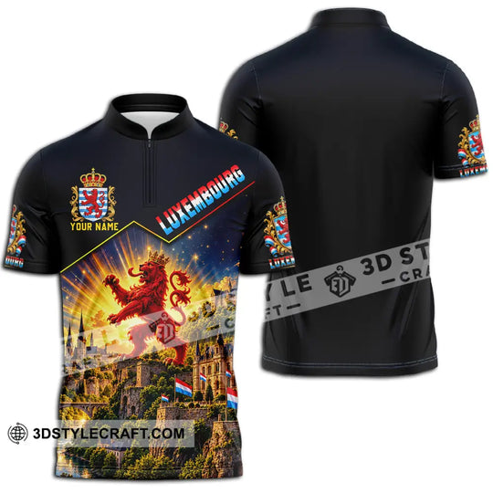 Unisex Shirt - Custom Luxembourg Shirt style option 2