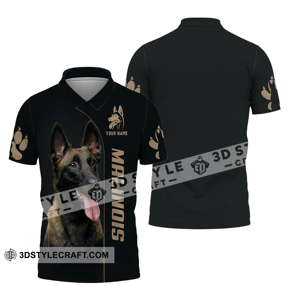 Unisex Shirt - Custom Malinois Pet Lover Shirt Polo Shirt / S T-shirt