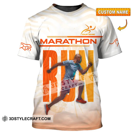 Unisex Shirt - Custom Marathon 3D Shirt T-shirt