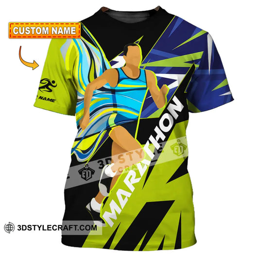 Unisex Shirt - Custom Marathon 3D Shirt T-shirt