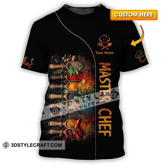 Unisex Shirt - Custom Master Chef 3D Shirt T-shirt